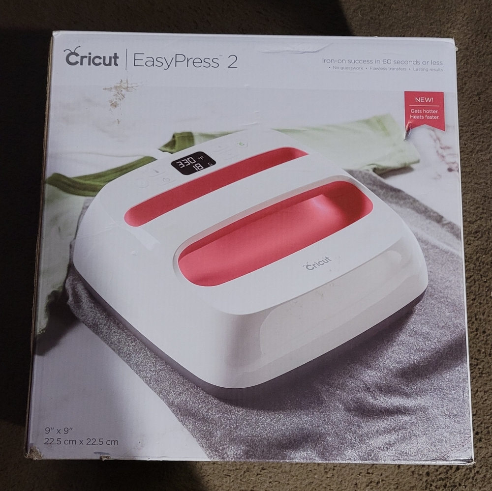Cricut EasyPress 2, 9 X 9